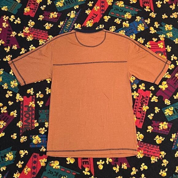 RedHead Classic Orange Heavy Duty Extended Sleeve Tee Shirt / Size S - Picture 2 of 3